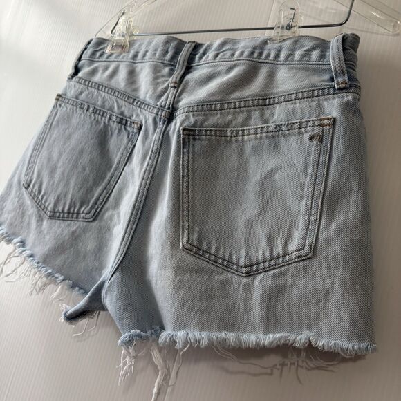Madewell Relaxed Denim Shorts Women’s Size Sz 27 Blue Wash - Picture 13 of 13